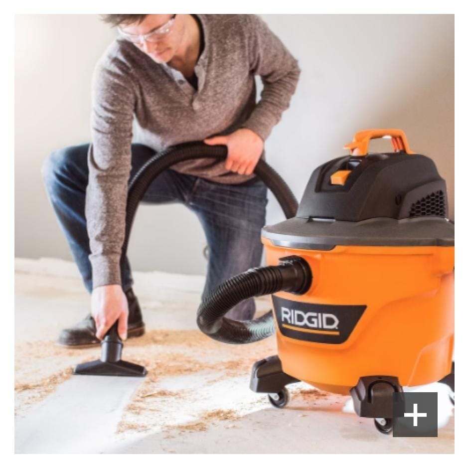 RIDGID NXT 34L (9 Gal.) 4.25 Peak HP Wet/Dry Shop Vacuum with Filter, Hose and Accessories