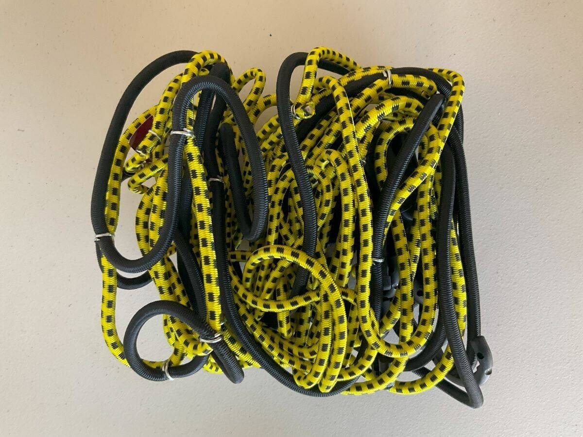 Adjustable Cargo Net with Hooks