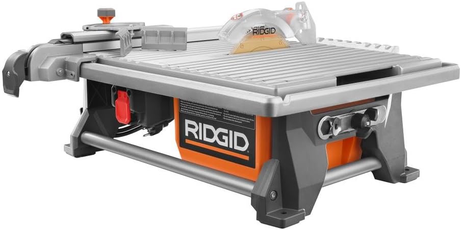 RIDGID 120V 7-Inch Table Top Wet Tile Saw