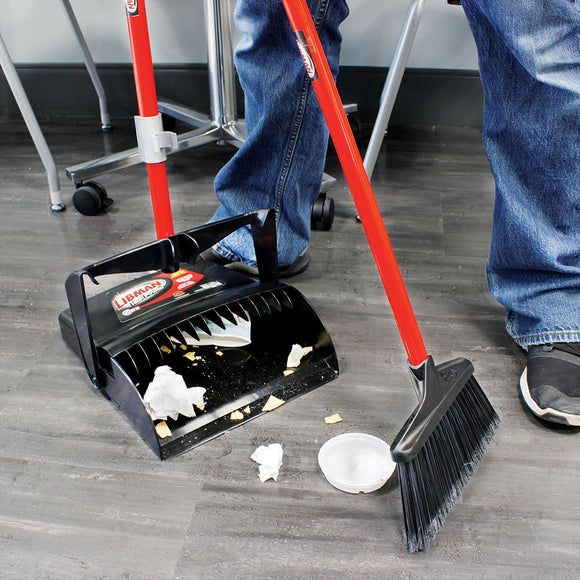 Libman Lobby Broom & Dust Pan